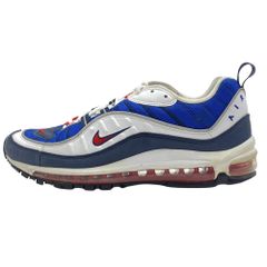 希少 レア Nike AIR MAX 98 スニーカー 青/白/赤 ガンダム - メルカリ