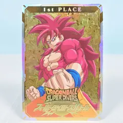 【大清水51-2-0608】 ドラゴンボールスーパーダイバーズ 賞状風カード 1st PLACE 優勝