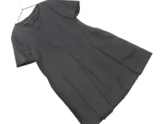 MAX&Co. マックスアンドコー ボックスプリーツ Aライン ワンピース size04/黒 ■◆ レディースのサムネイル