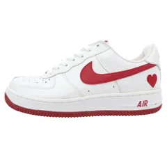 NIKE ナイキ 307109-161 観賞用 Women's Air Force 1 Low Valentine's Day ウィメンズ エアフォース1 ロー バレンタインデー スニーカー ホワイト系 レッド系 24.0cm【中古】のサムネイル