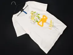 LANVIN ランバン プリント Tシャツ 半袖 カットソー size40/白 ■◆ レディースのサムネイル