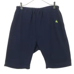 Brooks Brothers ブルックスブラザーズ ワンポイントロゴ ハーフパンツ M ネイビー メンズ 古着のサムネイル