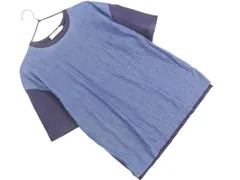 BEAMS LIGHTS ビームスライツ ポケット 半袖 プルオーバー カットソー sizeS/紺 ■◆ メンズのサムネイル