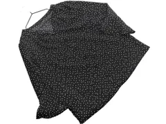 LAISSE PASSE レッセパッセ キーネック ドット 7分袖 ブラウス シャツ size38/黒 ■◇ レディースのサムネイル