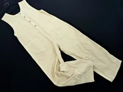 SOMETHING サムシング エドウィン コーデュロイ サロペット オーバーオール sizeM/ライトベージュ ◇■ レディースのサムネイル