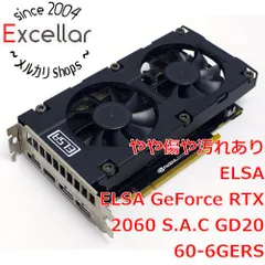 [bn:16] ELSAグラボ　ELSA GeForce RTX 2060 S.A.C GD2060-6GERS　PCIExp 6GBのサムネイル