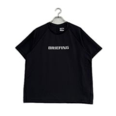 XL相当/美品】BRIEFING エナメルロゴ 半袖Tシャツ ブラック 近年 