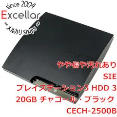 [bn:7] SONY　プレイステーション3 320GB ブラック CECH-2500B　コントローラーなしのサムネイル