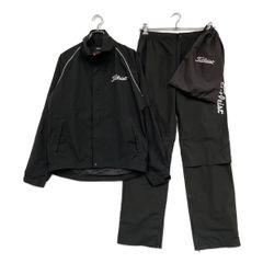 中古 メンズ タイトリスト Titleist レインウエア L 黒 ブラック 2WAY