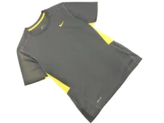 NIKE ナイキ DRY FIT トレーニングウェア Tシャツ sizeL/グレー ■◆ メンズ