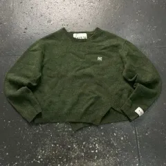 105 セター 23FW ダブルリン アシンメトリー カシミア ニットのサムネイル