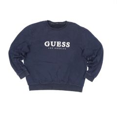 希少‼️90s USA製 GUESS スウェット XL フルーツオブザルーム 紺