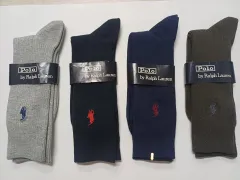 ポロ ラルフローレン 靴下 4個 日本百貨店購入 正規品 日本製造 未使用 新品
