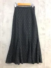 B:MING BEAMS ビームス 93270491024 レース マーメイド ロング スカート sizeS/インクブラック ■◆ レディースのサムネイル