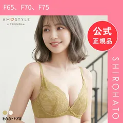 【新品】アモスタイル 夢みるブラ AMST1545 フローラルミスト ノンワイヤー ブラジャー EF 大きいサイズ AMOSTYLE(F65、F70、F75)