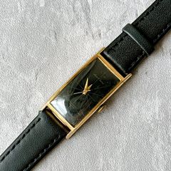 80s Vintage Seiko レクタン ブラック文字盤 タンク - メルカリ