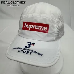 Supreme/シュプリーム【24SS】Mesh Side Panel Camp Cap/メッシュ サイド パネル キャンプキャップ /帽子/ホワイト