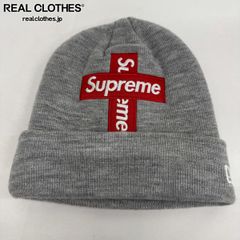 Supreme×New Era/シュプリーム×ニューエラ Cross Box Logo Beanie