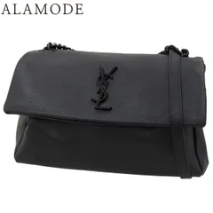 SAINT LAURENT PARIS(サンローランパリ) ウエストハリウッドチェーンショルダー ショルダーバッグ 肩掛け 斜め掛け レザー ブラック黒 ブラック金具 620663 レディース 40802192280【中古】【アラモード】のサムネイル