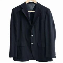 美品 ポールスチュアート 銀ボタン ホップサック 紺ブレザー 175 紺
