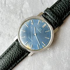 な*み様 OMEGA Genève オメガ ジュネーブ 自動巻き デイデイト 青