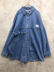 ANAP アナップ 154-5141 バックプリント オーバーデニム ジャケット sizeF/ブルー ■■ レディースのサムネイル