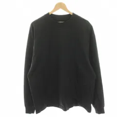 キャプテン サンシャイン KAPTAIN SUNSHINE SUVIN SUPIMA L/S TEE HEAVY Tシャツ カットソー 長袖 3 黒 ブラック KSBSC01 /HNのサムネイル