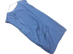 ESTNATION エストネーション フレンチスリーブ ワンピース size38/紺 ■◆ レディースのサムネイル