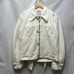 正規品/46 ウーヨンミ(WOOYOUNGMI) 20SS 白 トラッカー キルティングライナー ジャケット アウターのサムネイル