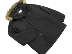 Champion チャンピオン フェイクファー 中綿 フーディー コート sizeM/黒 ◇■ メンズのサムネイル