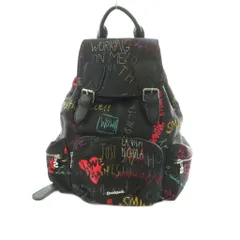 デシグアル Desigual リュックサック デイパック グラフィックプリント 黒 マルチカラー /MI ■ECE004のサムネイル