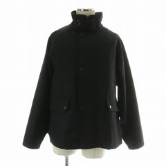 エディフィス EDIFICE 24AW CONFFECT EDIFICE 2Layer Blouson 2レイヤージャケット スタンドカラー アウター ショート丈 ウール混 L 黒 ブラック 24011300800040 タグ付き /BB