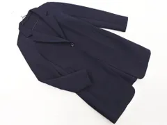 HIROKO BIS ヒロコビス チェスター コート size11/紺 ◇■ レディースのサムネイル
