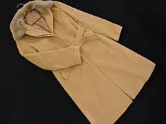 ef-de エフデ アンゴラ混 2WAY ロング コート size7/ベージュ ◇■ レディースのサムネイル