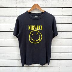1992 NIRVANA ヴィンテージ スマイル TシャツMサイズY2K 00s - メルカリ