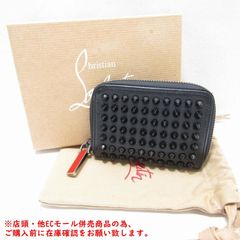未使用級】 クリスチャンルブタン パロマ ミニウォレット 三つ折り