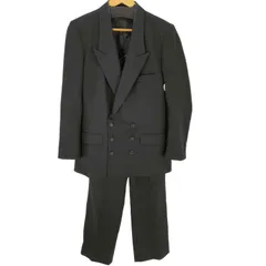 リトルビッグ LITTLEBIG 6B Double Jacket  ピークドラペル ギャバジン ダブル テーラードジャケット & Straight Trousers ストレート スラックス セットアップ メンズ JPN：46 のサムネイル