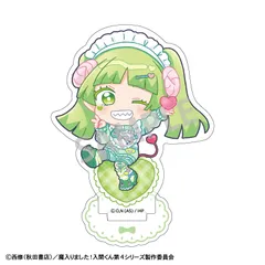 【カミオジャパン】魔入りました！入間くん ミニアクリルスタンド ウァラク・クララ/ジャージメイド 描き起こし