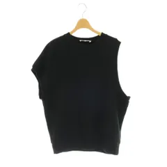 エンフォルド ENFOLD DRY SWEAT Asymmetry Vest ベスト スウェット アシンメトリー プルオーバー 38 黒 ブラック /HS ■OSのサムネイル