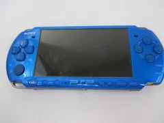  訳あり ゲーム PSP 本体 PSP3000 バイブラント・ブルー 動作品 本体のみ