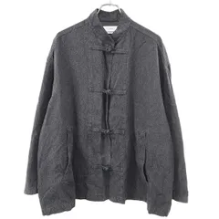 Graphpaper グラフペーパー 26SS Sulfur Dyed Gabardine Kung-Fu Jacket カンフージャケット GM261-30200 グレー 1のサムネイル