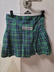 緑 CHECK キュロット (M)のサムネイル