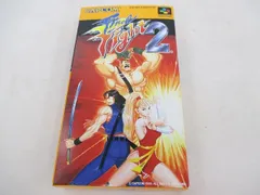  中古品 ゲーム スーパーファミコン ソフト ファイナルファイト2 箱・説ハガキ付きのサムネイル