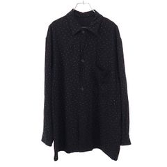 COMOLI コモリ 24SS Silk Noil Dot Shirt Jacket シルクノイルドット