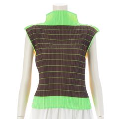 ISSEY MIYAKE プリーツプリーズ ノースリーブ ハイネック サイズ3