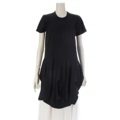 コムデギャルソン AD2022 Tシャツドッキング 変型 2WAY 半袖 トップス ワンピース GK-T010 ブラック XS【中古】のサムネイル