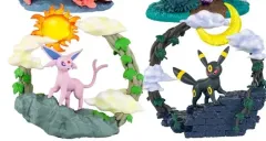エーフィ ブラッキー ポケモン サーキュラー ジオラマ RE-MENT フィギュア グッズ ポケットモンスター