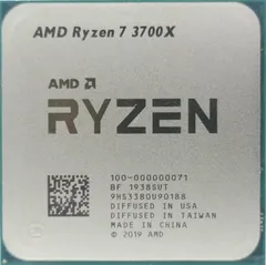 AMD Ryzen 7 3700X 8C 16T 3.6GHz to 4.4GHz Socket AM4 Matisse 7NM 32MB 65W Jul 2019のサムネイル