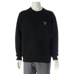 美品 PRADA2025年カシミヤクールネックセータ黒 M - メルカリ