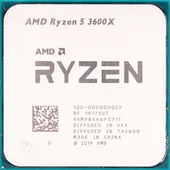 AMD Ryzen 5 3600X 6C 12T 3.8GHz to 4.4GHz Socket AM4 Matisse 7NM 32MB 95W Jul 2019のサムネイル